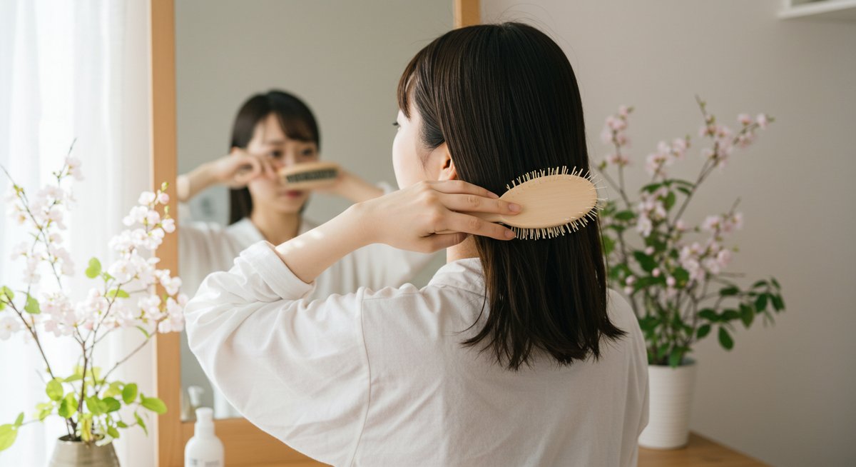 春 髪 抜ける